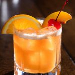 Apricot Stone Sour Cocktail