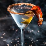 Bacon Salt Martini Cocktail