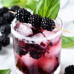 Blakberi & Basil Cocktail